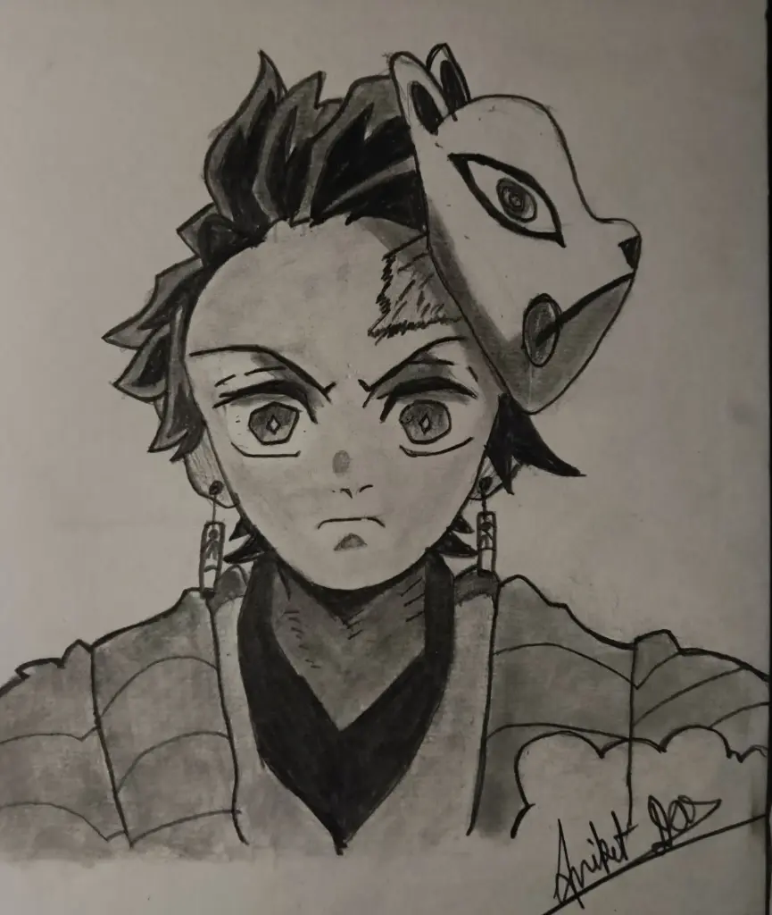 Tanjiro sketch 